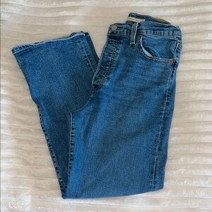 LEVIS Ribcage Straight Ankle Jeans